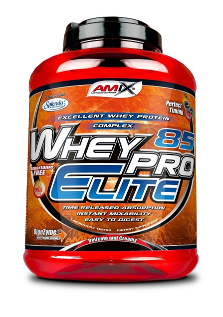 AMIX WheyPro Elite 85%, strawberry, 1000 g