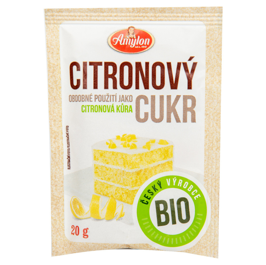 AMYLON Cukr citrónový BIO 20 g