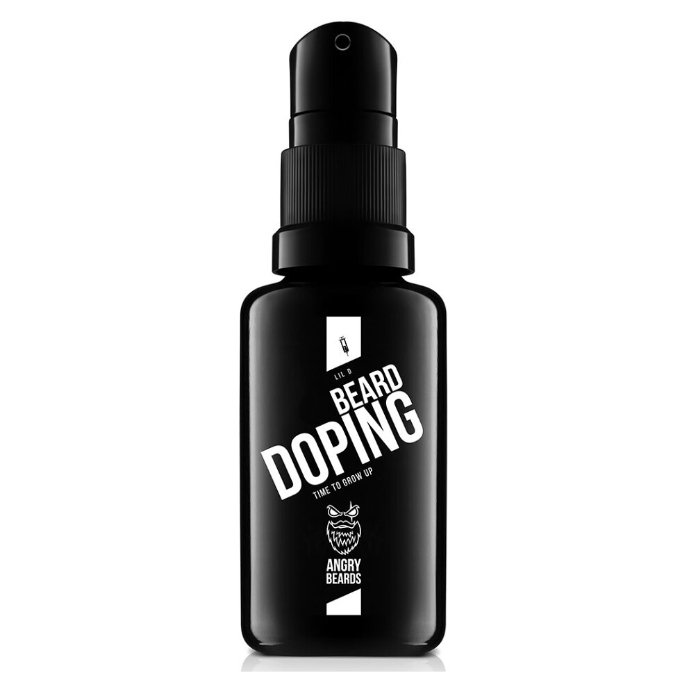 ANGRY BEARDS Přípravek na růst vousů "Beard Doping" měsíční kůra 30 ml