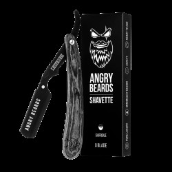 ANGRY BEARDS Shavette Garrigue kůže