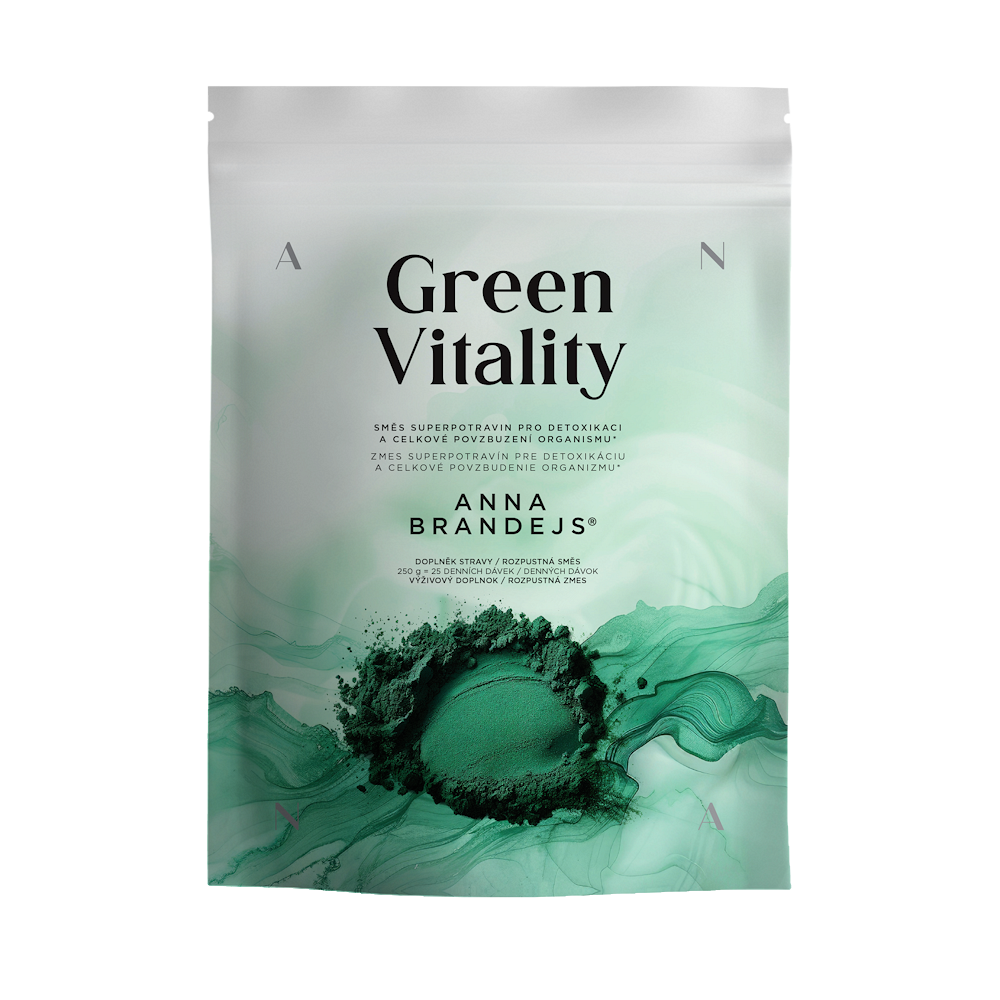 ANNA BRANDEJS Green Vitality povzbuzení organismu 250 g