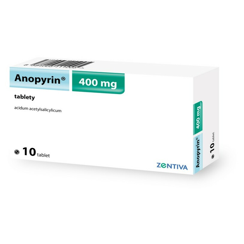 ANOPYRIN 400 mg 10 tablet