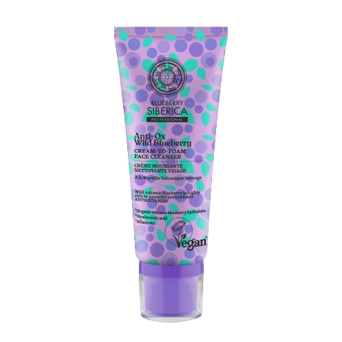 ANTI-OX WILD BLUEBERRY Krémová pěna na čištění pleti 100 ml