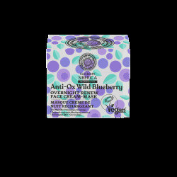 ANTI-OX WILD BLUEBERRY Noční obnovující pleťová krémová maska 50 ml