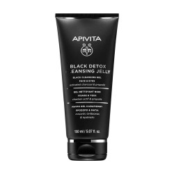 APIVITA Black Detox Cleansing Jelly Černý čisticí gel 150 ml