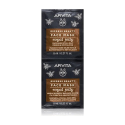 APIVITA Express Beauty Royal Jelly Pleťová maska 2 x 8 ml