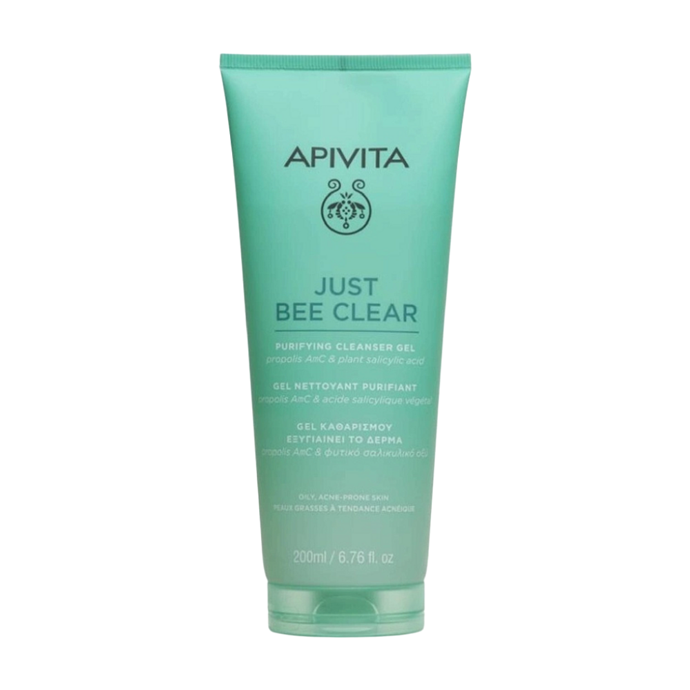 APIVITA Just Bee Clear Čisticí gel na pleť se sklonem k akné 200 ml