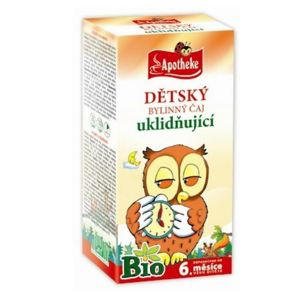 APOTEKE Dětský čaj uklidňující BIO 20x1,5 g