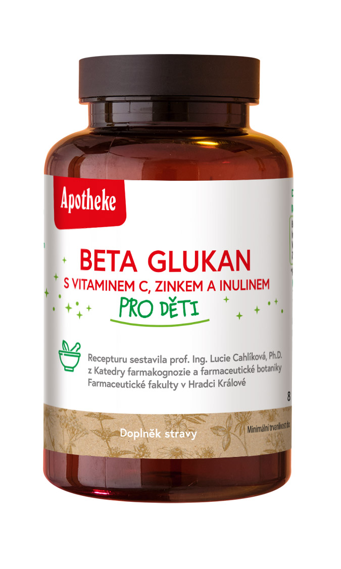 Apotheke Beta glukan pro děti 120 tobolek