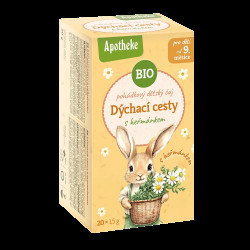 APOTHEKE BIO čaj dětský Dýchací cesty s heřmánkem 20 x 1.5 g
