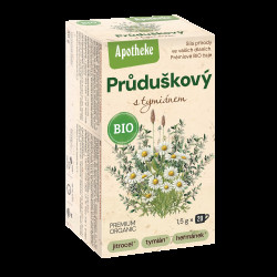 APOTHEKE BIO čaj průduškový s tymiánem 20 x 1.5 g