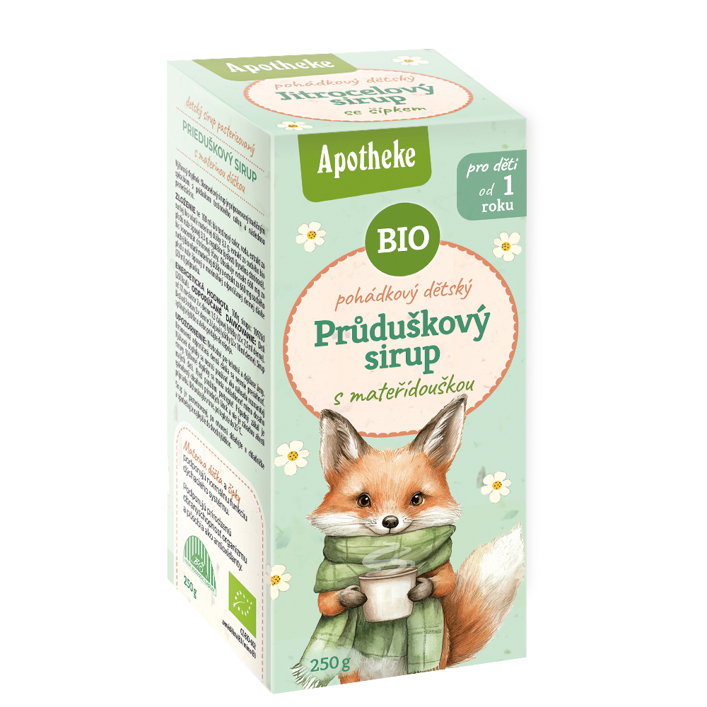 Apotheke BIO Pohádkový sirup Průduškový 250 g