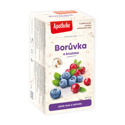 APOTHEKE Borůvka a brusinka 20 sáčků