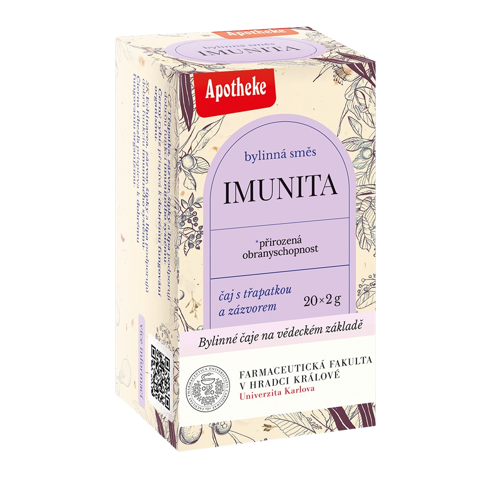 APOTHEKE Čaj Imunita Farmaceutická fakulta 20 x 2 g