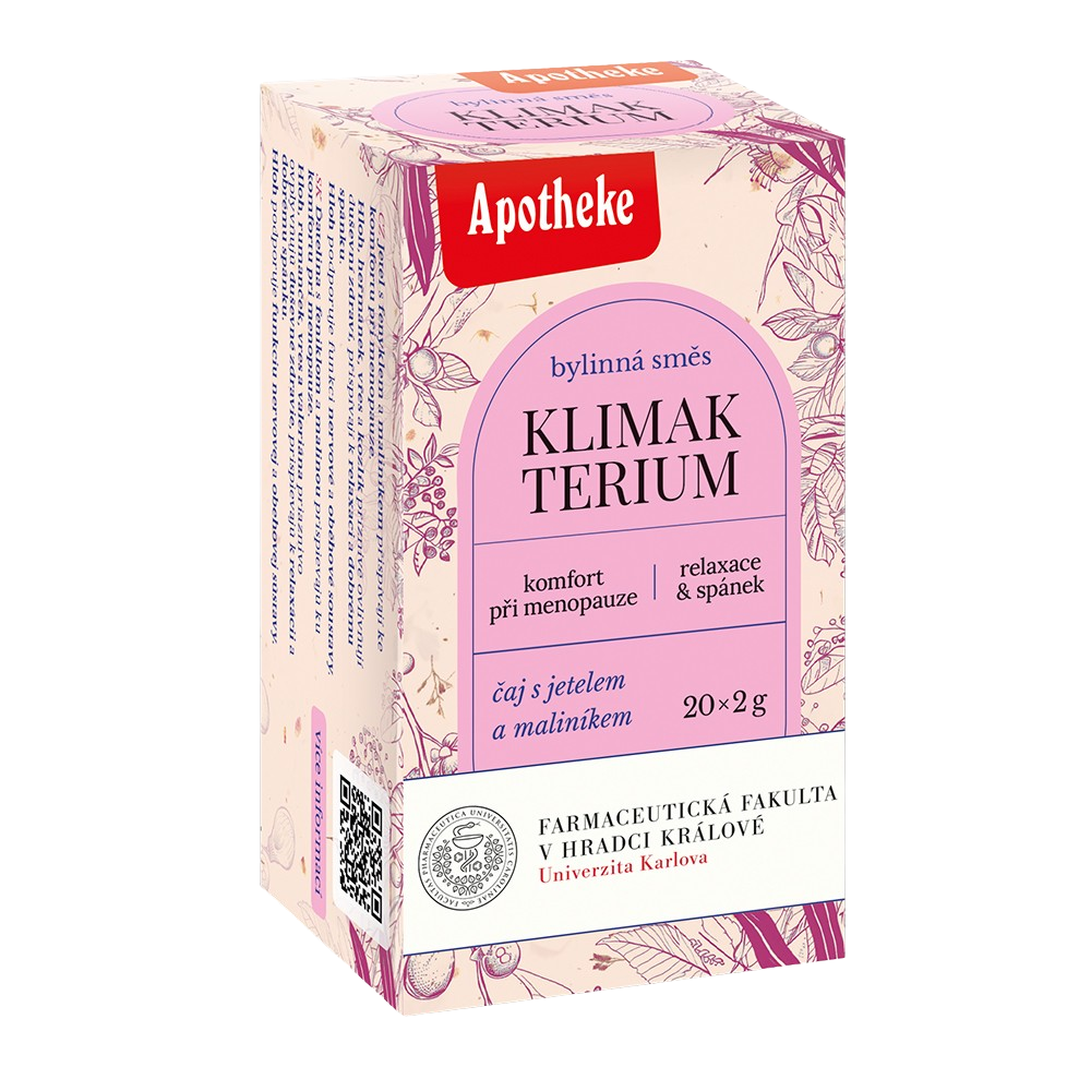 APOTHEKE Čaj Klimakterium Farmaceutická fakulta 20 x 2 g