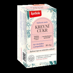 APOTHEKE Čaj Krevní cukr Farmaceutická fakulta 20 x 2 g