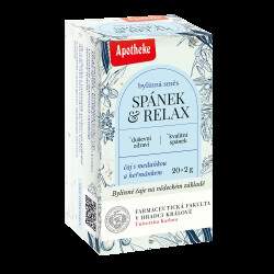 APOTHEKE Čaj Spánek a relax Farmaceutická fakulta 20 x 2 g
