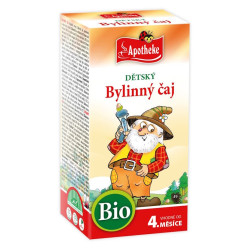 APOTHEKE Dětský bylinný čaj pro běžné pití BIO 20 sáčků