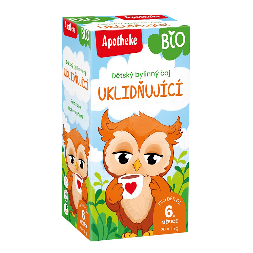 APOTHEKE Dětský čaj uklidňující BIO 20x1,5 g