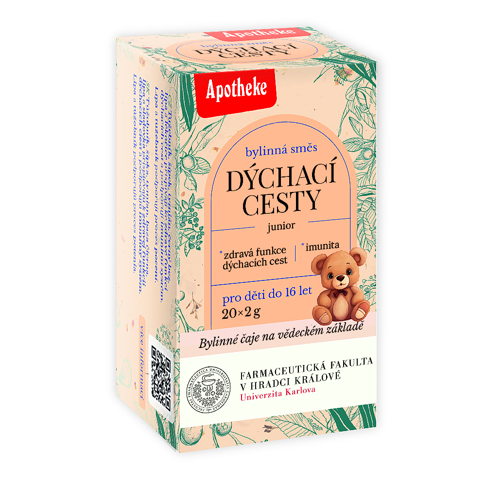 APOTHEKE Faf uk dýchací cesty junior čaj 20 sáčků