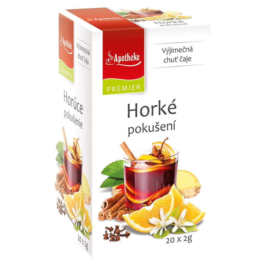 APOTHEKE Horké pokušení čaj 20x2 g