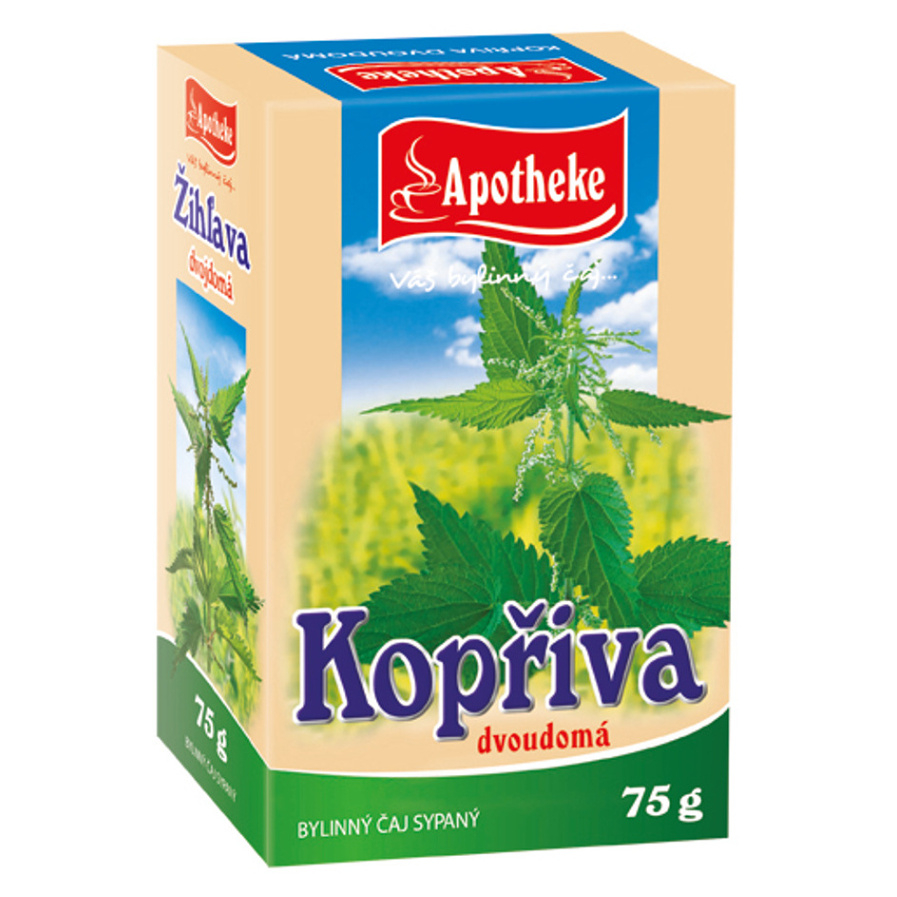 APOTHEKE Kopřiva dvoudomá list sypaný čaj 75 g