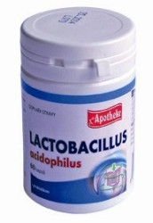 APOTHEKE Lactobacillus acidophilus 60 kapslí
