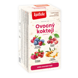 Apotheke Ovocný koktejl 4v1 porcovaný čaj 20 sáčků