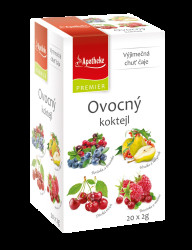 APOTHEKE Ovocný koktejl čaj.směsi 4v1, 20 x 2 g