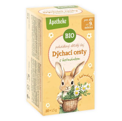 APOTHEKE Pohádkový dětský čaj dýchací cesty BIO 20 sáčků