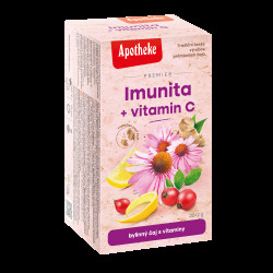 APOTHEKE Premier Imunita + vitamin C čaj 20 x 2 g