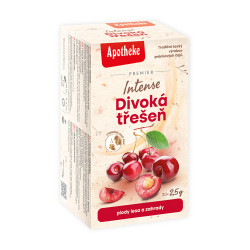 APOTHEKE Premier intense divoká třešeň čaj 20 sáčků