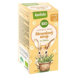 APOTHEKE Sirup dětský jitrocelový se šípkem BIO 250 g