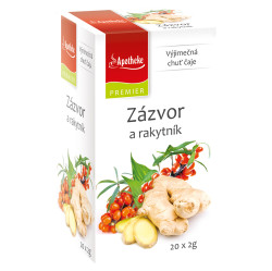 APOTHEKE Zázvor a rakytník 20x2 g