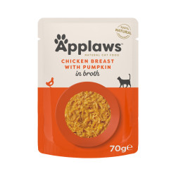 Applaws Cat Kuřecí prsa a dýně kapsička 70 g