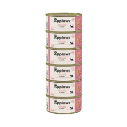 Applaws Cat Tuňák s krevetami konzerva 6x156 g