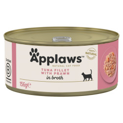 APPLAWS Tuňák a krevety konzerva pro kočky 156 g