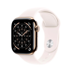 Apple Watch 11 42 mm titan, sportovní řemínek M/L chytré hodinky