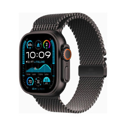 Apple Watch Ultra 2 49 mm L Milanese loop black/titan