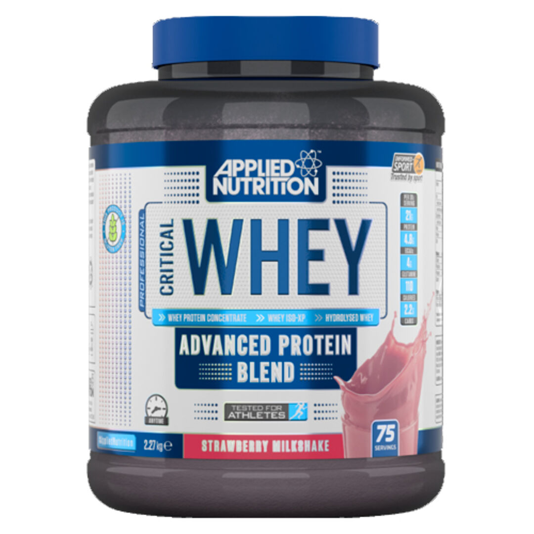 Applied Nutrition Critical Whey 2000g - bílá čokoláda, malina
