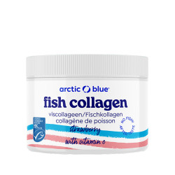 Arctic Blue Fish Collagen + Vitamin C jahoda 150 g