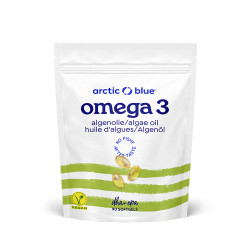 Arctic Blue Vegan Omega 3 Algae 420 mg DHA + 140 mg EPA 90 gelových kapslí