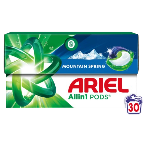 ARIEL Allin1 PODS, kapsle na praní, 30 ks