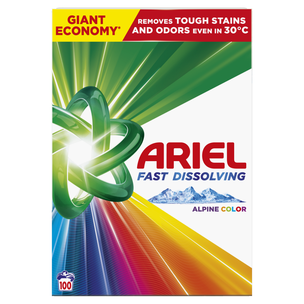 ARIEL Color Prací prášek Box 100 praní 5,5 kg