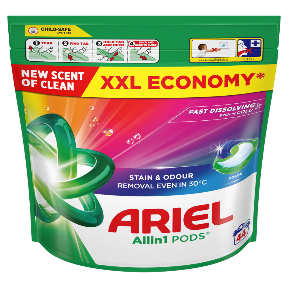 ARIEL Kapsle na praní Color 44 praní