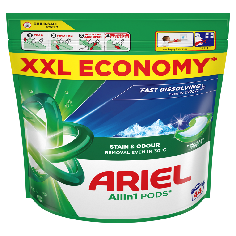 ARIEL Kapsle na praní Mountain Spring 44 praní