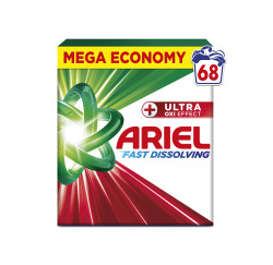 Ariel Ultra Oxi Effect prací prášek 3,7 kg 68 praní
