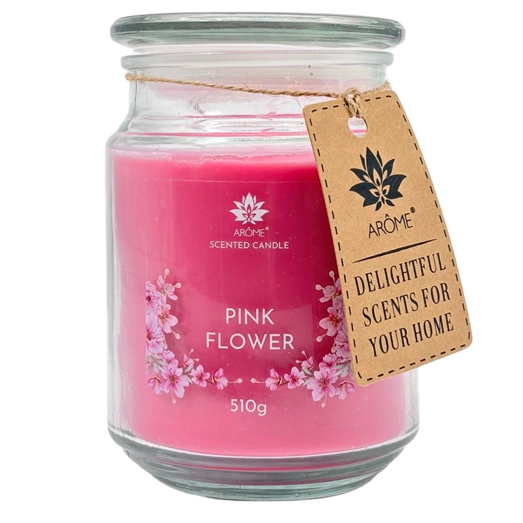 ARÔME Vonná svíčka Pink flower 510 g