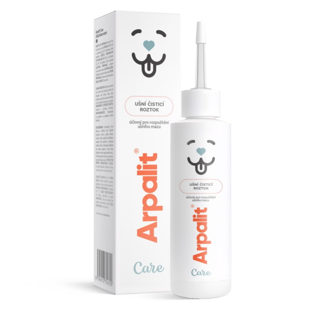 ARPALIT CARE Ušní čisticí roztok pro psy a kočky 100 ml