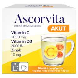 ASCORVITA AKUT nápoj 10 x 3g